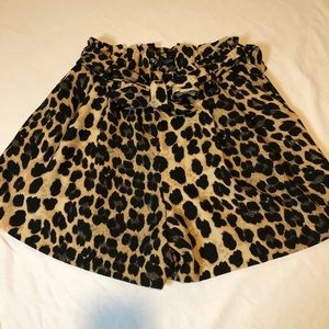 Zara Cheetah Print Shorts